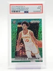 2024 Panini Prizm Deca Basketball Green Shimmer FOTL Zaccharie Risacher #76 PSA 10
