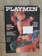 PLAYMEN rivista vintage Anno XV n. 3 Marzo 1981 Minnie Minoprio