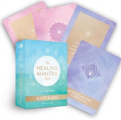 HEALING MANTRA DECK by KAHN, MATT Non-book item Self Help Business