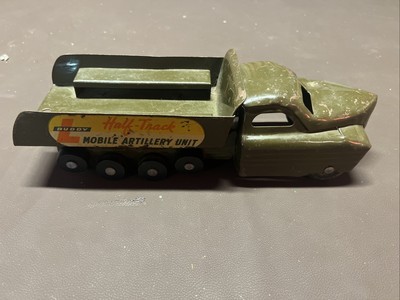 Vintage Rare 1950s Buddy L Mobile Artillery Unit Half Track