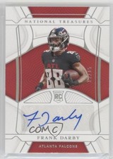 2021 National Treasures Rookie Signatures Holo Silver /15 Frank Darby Auto s3g