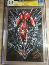 BLACK WIDOW #1 SS-CGC 9. 8🔥NYCC Preview Edition REMARK DUMP TRUCK 1/1 