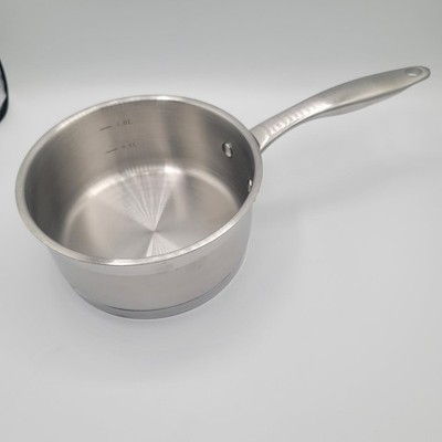 Duxtop Stainless Steel Saucepan 1.5L  Induction Compatible Pot Long Handle      