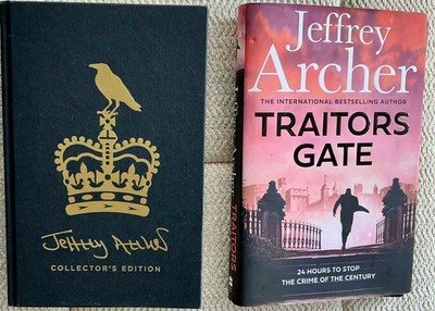 TRAITORS GATE BY JEFFREY ARCHER WILLIAM WARWICK 6 SPECIAL COLLECTOR S EDITION*UK
