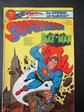 Comic Superman Batman Ehapa 1977 Heft 8 mit S...