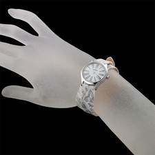 Omega De Ville Mini Tresor Toile de Jouy Diamond 428.17.26.60.04.002 With Box 6