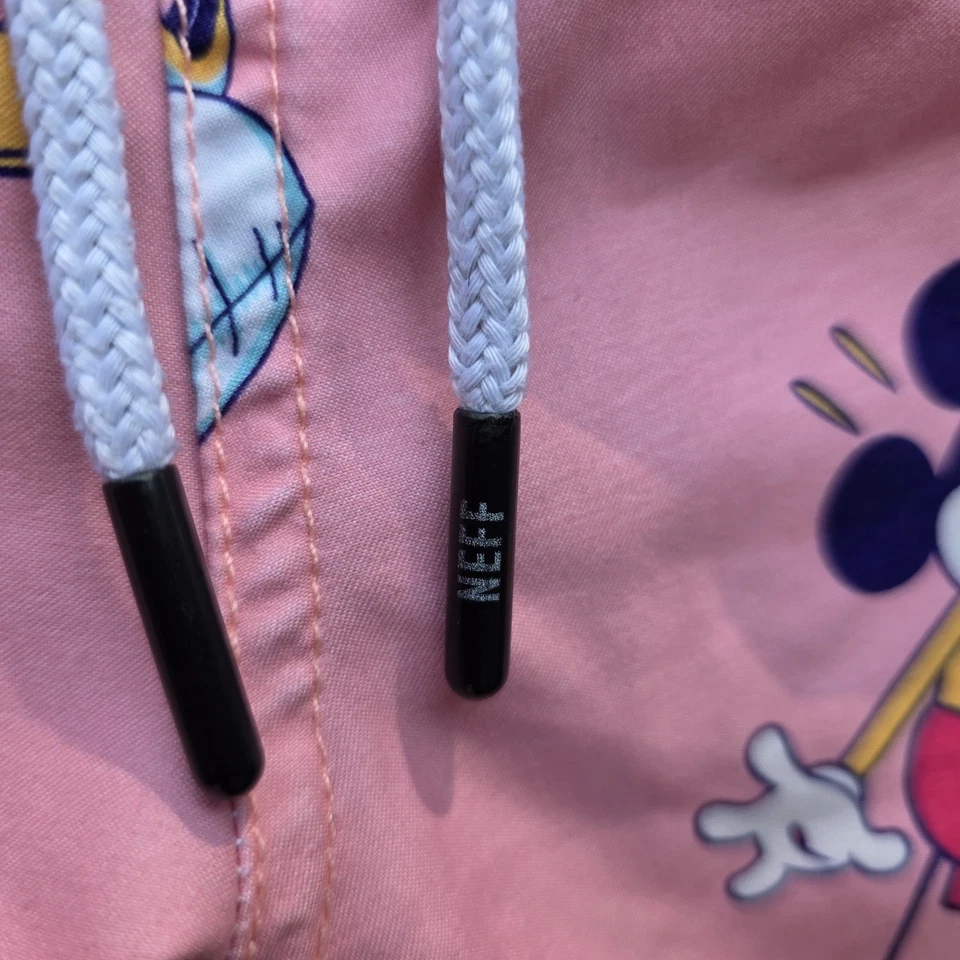 Neff X Disney Mickey Mouse Board Shorts Swim Trunks Pink Blue Mens Size Small - Image 4 of 4