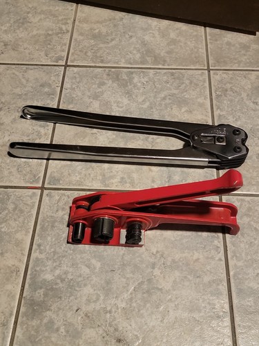 ULINE 1/2" Strapping Tensioner & Crimper Set (Used)