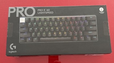 Logitech PRO X 60 LIGHTSPEED Wireless Mechanical GX Optical Tactile - BRAND NEW!