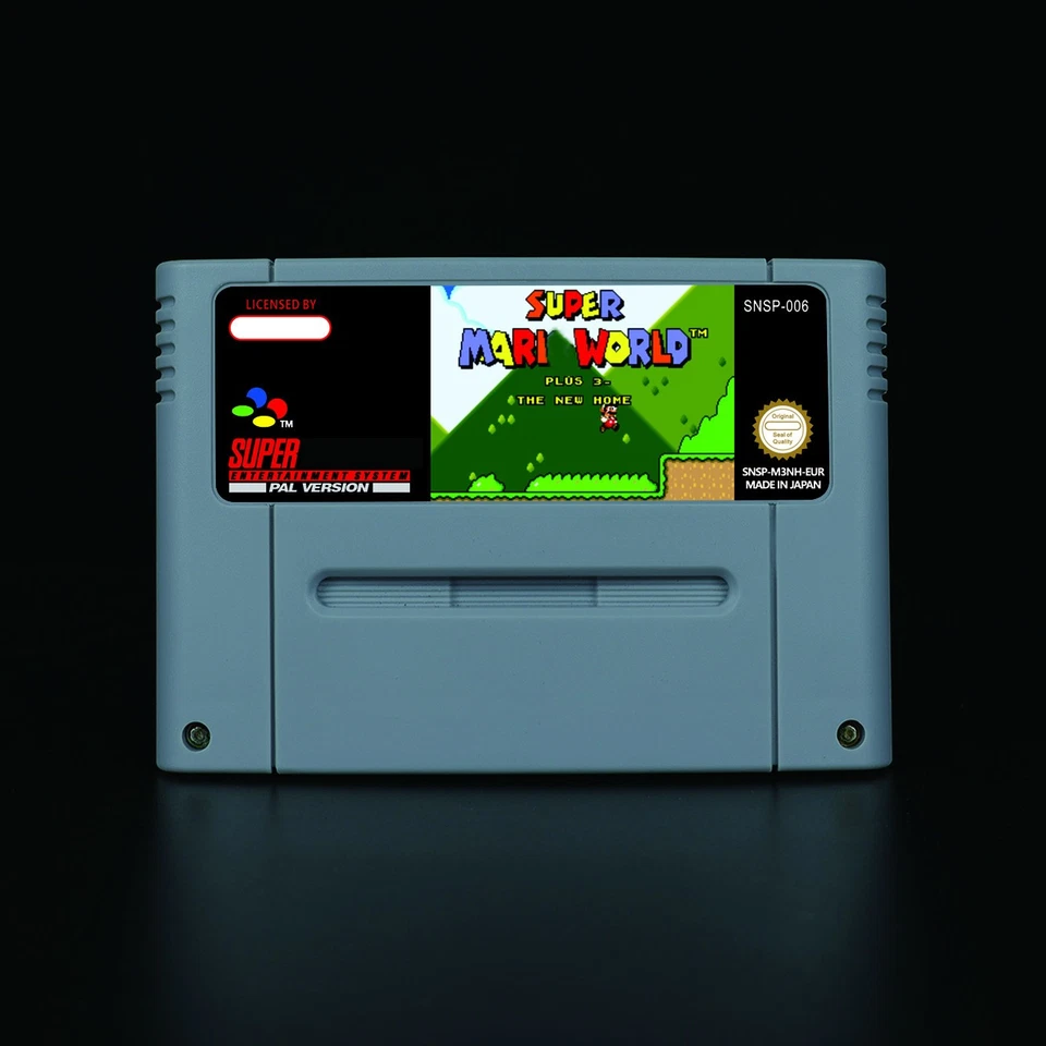 H@CK ROM - Super Mario World Plus 3 - The New Home FOR SNES PAL - Bild 1 von 1