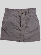 AMERICAN EAGLE Skirt Womens Size 4 Super Stretch Hi-Rise Purple A-Line Corduroy