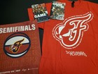 Indiana Fever 2025 Semifinals Gainbridge Giveaway Bundle! shirt!towel!programs!