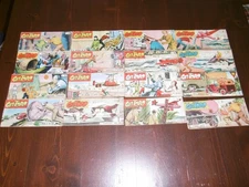 LOTTO 16 STRISCE GIM TORO III° SERIE EDIZIONE DARDO VEDI ELENCO INTERNO