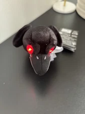 Disney Parks 2024 Haunted Mansion Raven Light-Up Magnetic Shoulder Plush