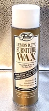 The Fuller Brush Company Lemon D.C.W. Furniture Wax Vintage HTF Polish