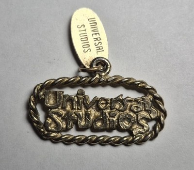 Vintage Maisel Universal Studios Sterling Silver Souvenir Charm Pendant Retro