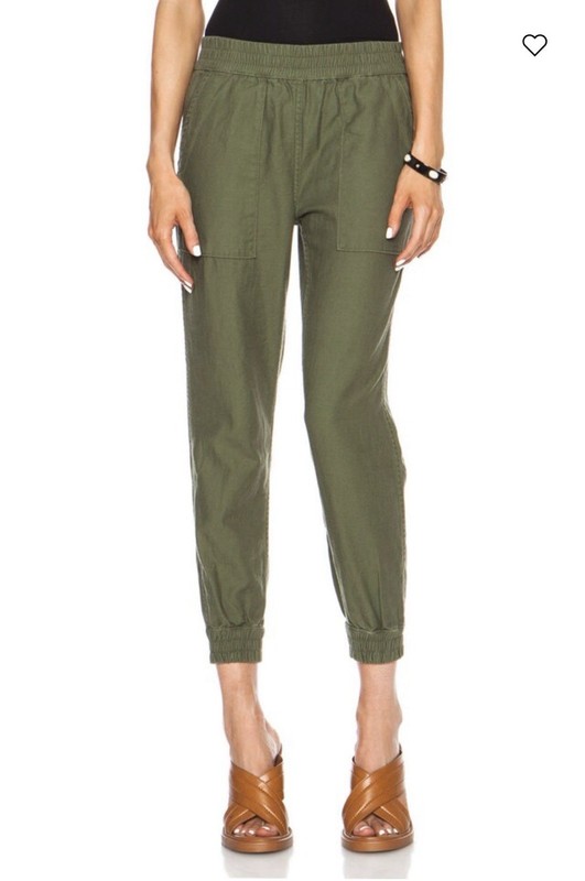 NLST Army SS16 Women's Size M Utility Jogger Pants Green #03 $298 R13 Olive