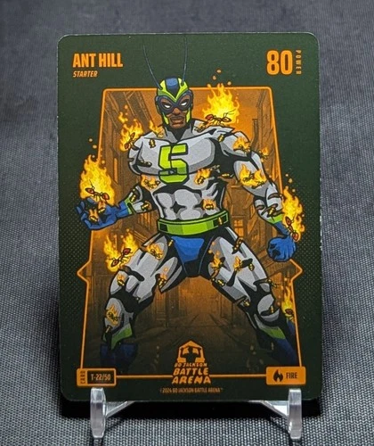 Anthony Edwards ANT HILL Fire 2024 Bo Jackson Battle Arena #T-22/50 Timberwolves