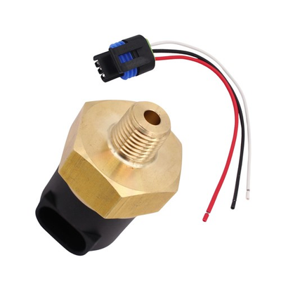 #ad For 23532797 Detroit Diesel 50 60 Volvo Fuel Pressure Sensor and Connector $23.61
