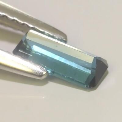 天然ブルートルマリン0.454ct 天然パライバトルマリン0.074ct
