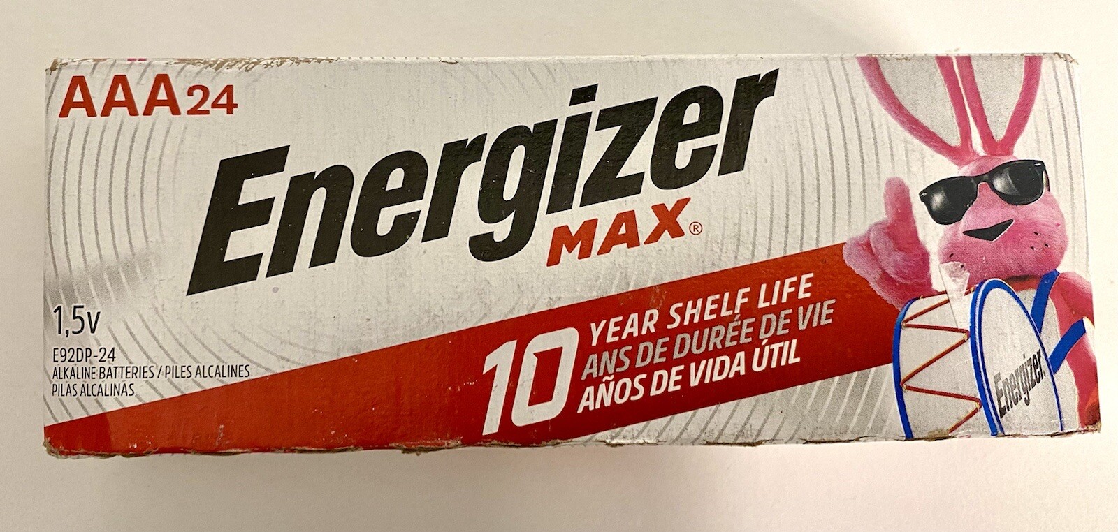 Energizer Alkaline Max AAA Batteries - 2 Packs of 24 (48 Total) NIB, Exp.12/2029-image