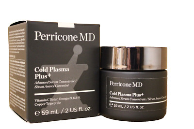 Perricone Md Cold Plasma Plus + Advanced Serum Concentrate 2 fl oz FAST SHIPPING