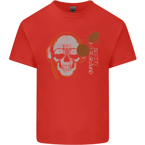 Underground Dj Skull Djing Música Algodón Hombre Camiseta - Imagen 37 de 102