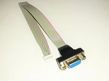 GIGABYTE Motherboard VGA 10 Pin Video Port Cable Connector 12CF1-1VGA07-01R