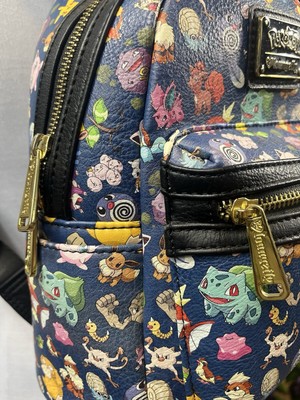 Loungefly 151 Pokemon Blue Mini Backpack Featuring Pokémon  display picture 1