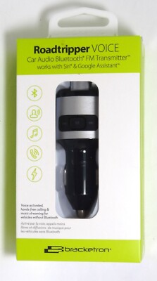 Bracketron Roadtripper VOICE Hands-Free Car Kit - Works with Siri and Google