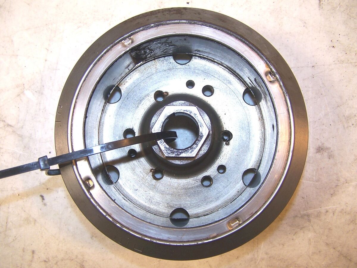 チャオズ 2点セット PICTURE WHEEL+VENTURE YAMAHA XVZ13 ZXV1300 VENTURE ROYALE FLYWHEEL ROTOR XVZ 1300
