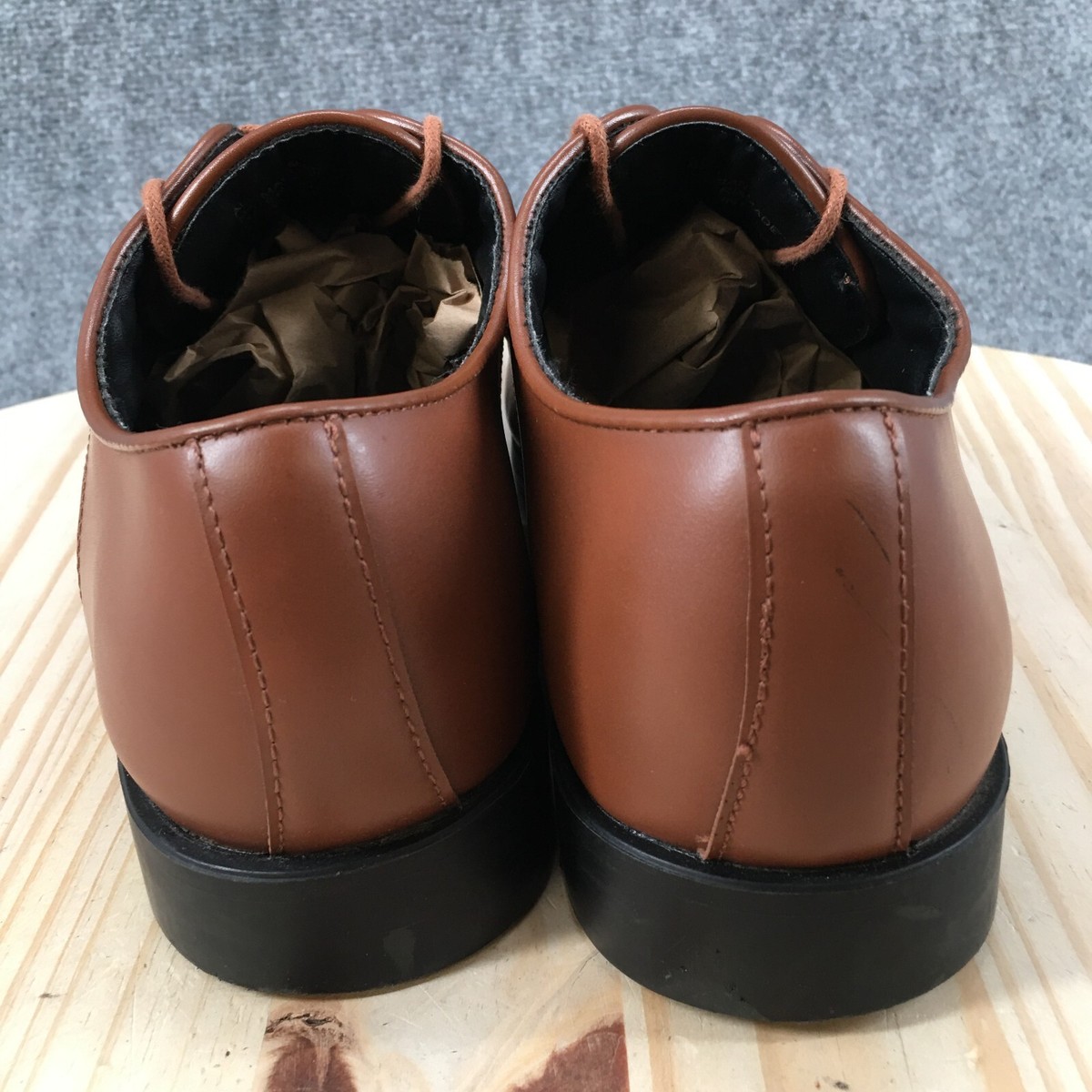 Chaussures Habillées Joseph Abboud Oxford Daim Marron - Pointure 10.5 D, Occasion