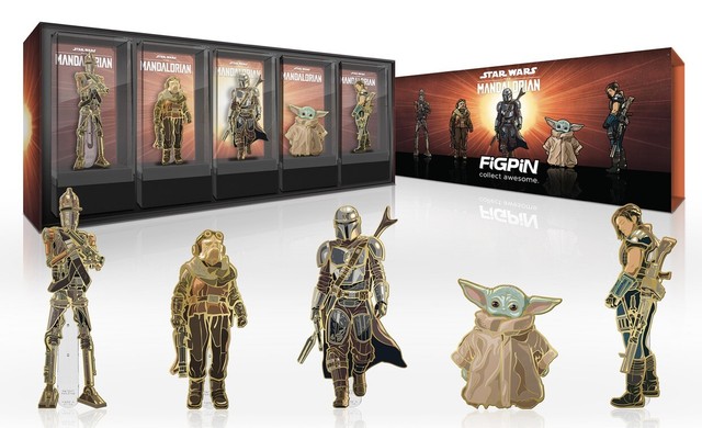 FiGPiN Classic The Mandalorian Deluxe Box Set Of 5 Star Wars Limited *Presale* | eBay