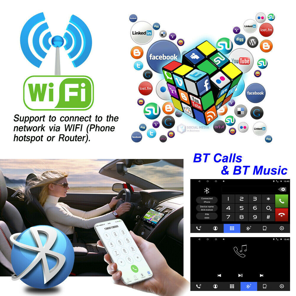 For Toyota RAV4 2013-2018 Apple Carplay 10.1" Car GPS Stereo Radio Android 11