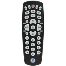 GE 7252 34708 Universal Remote Control For 4 Devices - TV, CBL/SAT, DVD/VCR, AUX