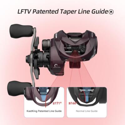 Kastking Valiant Eagle Ii Pro Baitcasting Reel 8.4:1 High Speed