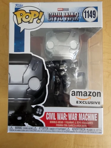 Funko Pop! Vinyl: Marvel - Civil War: War Machine - Amazon (Exclusive) #1149