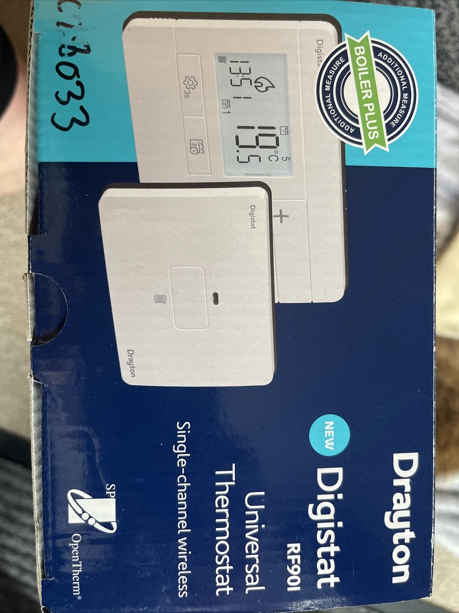 Drayton Digistat Single Channel Programmable Room Thermostat - RF901  5016254110148 | eBay