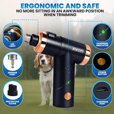 Kikopi Hand Angled Dog Nail Grinder