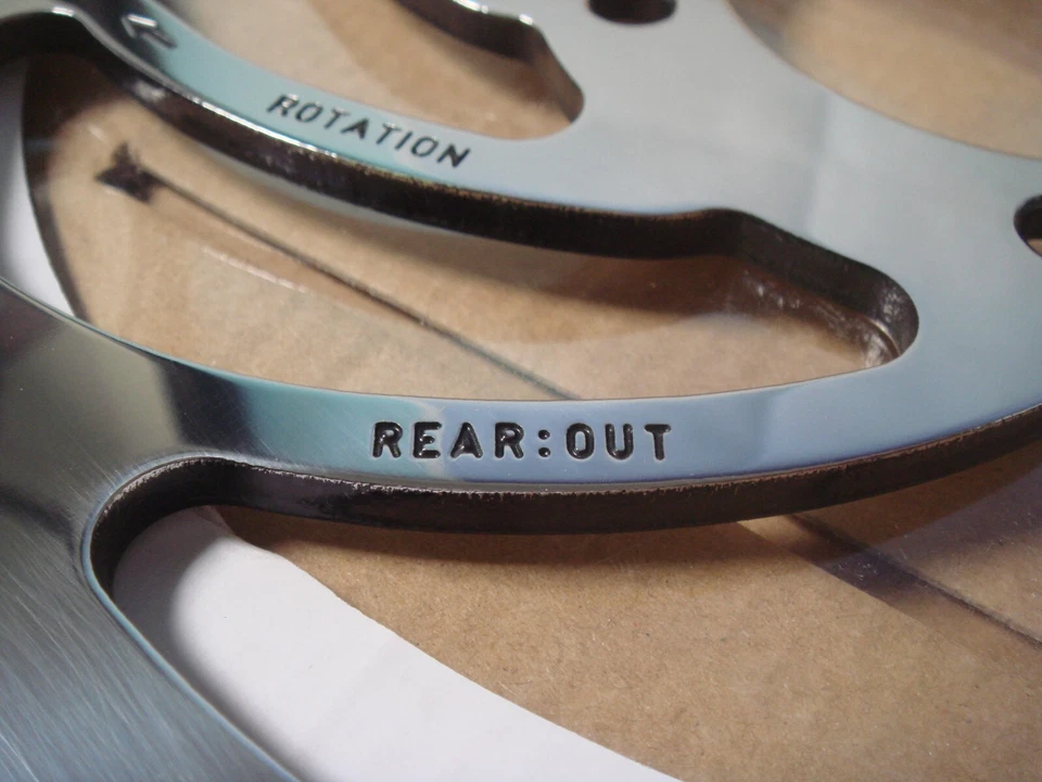 Rotor de freno Indian Scout disco trasero o delantero acero inoxidable Edart V-Twin 23-0072 Y1 Foto 3 de 4