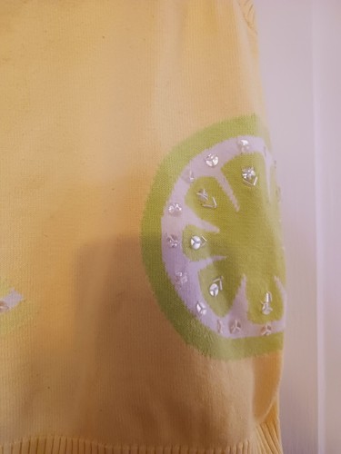 Gymboree Girls 7 Citrus Tank Top (2003 Fruit Punch Line) Spring/Summer - 第 3/5 張圖片