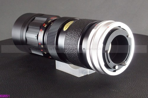 WEP AUTO - TELE - ZOOM 1:3.8 85-205 mm Canon FD Chrom (69851) - Picture 6 of 7