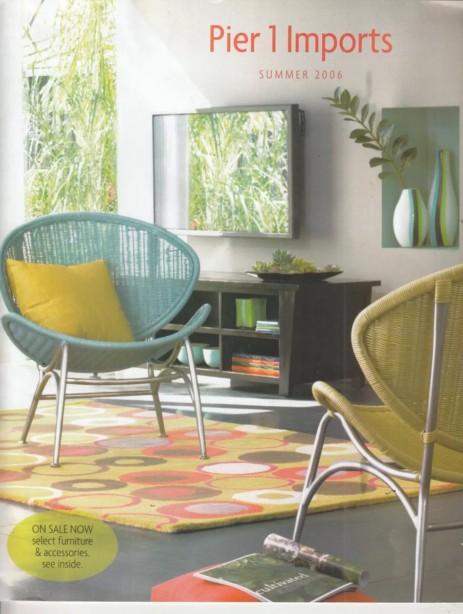 PIER 1 IMPORTS CATALOG SUMMER 2006 FURNITURE AND ACCESORIES 35