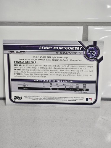 2022 Bowman Paper Base Stars/Vets #1-100 & Prospects #BP1-150 + Parallels/Autos - Picture 283 of 409