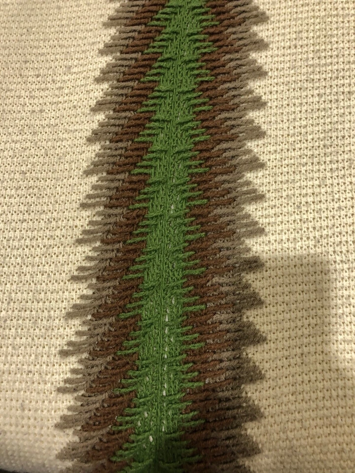 Pattern Tunisian Fan  Crochet  Throw/Blanket/Rug (UK or US Terminology) - Image 3 of 4