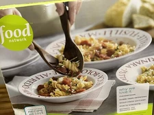 Food Network Large Serving Pasta Bowl & 4 Bowls - 5 Piece Set - NEW