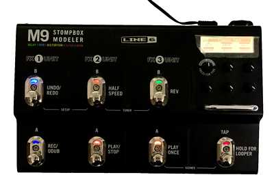LINE6 M9 Stompbox Modeler Guitar Effect Pedal made in Japan LINE6 M9 Stompbox Modeler Guitar Effect Pedal made in Japan