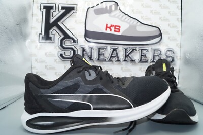 PUMA Twitch Runner EU 47 US 13 Laufschuhe 376289-01 Schwarz Low Tops
