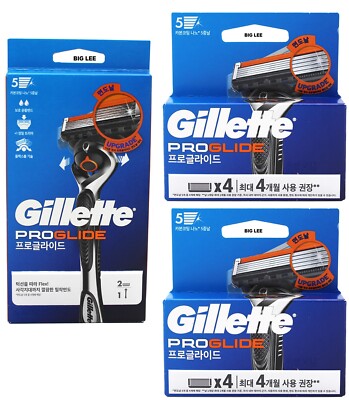 Gillette Upgrade ProGlide Trimmer 1 Razor Handle + 10 Refill Cartridges