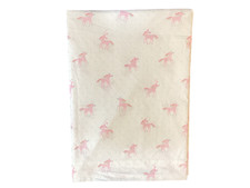 Pottery Barn Kids TWIN FLAT SHEET Unicorns 100 Organic Cotton